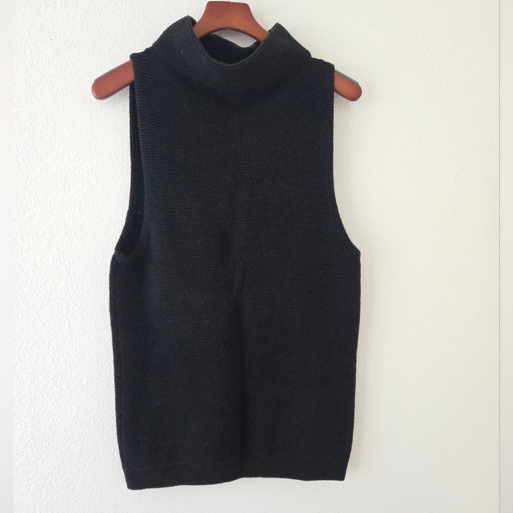 Free People Isla Ottoman Knit Ribbed Sweater Tunic Black size Small - Picture 4 of 16